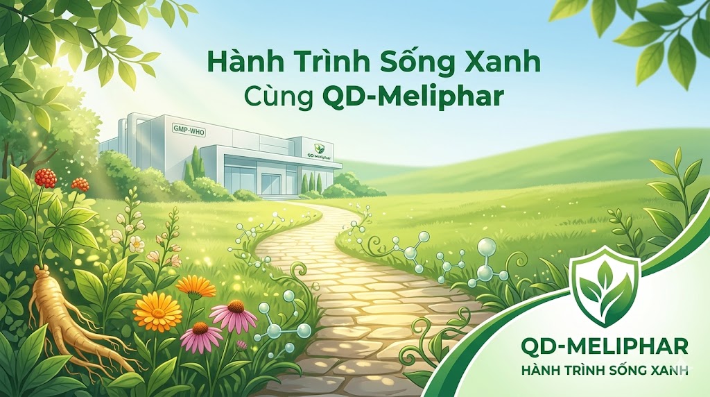 Hành trình sống xanh cùng QD-Meliphar - Ảnh bìa